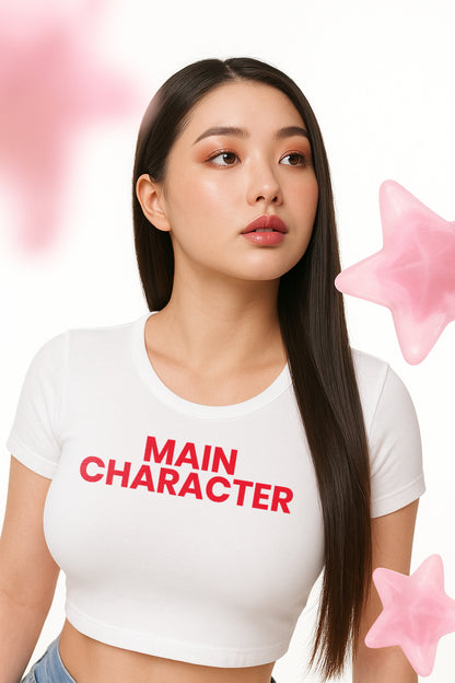 MAIN CHARACTER CROP TOP